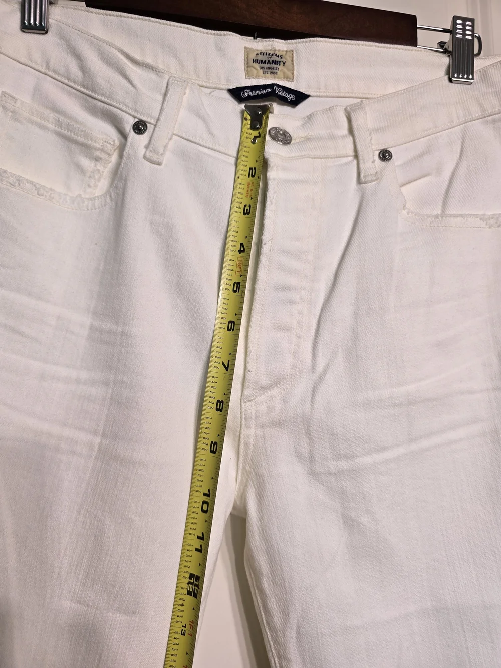 Citizens Of Humanity Annina Pocket Trouser Jean In Soft White
